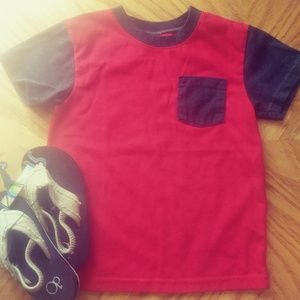 Granimals Red and Black Tee